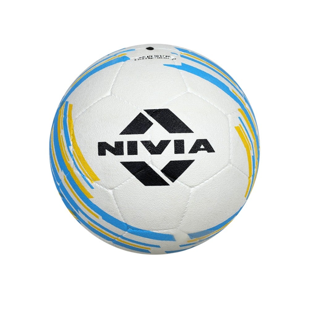Nivia Country Color Rubber Football (Multicolor) 1 Piece 1 Pieces - Image 1