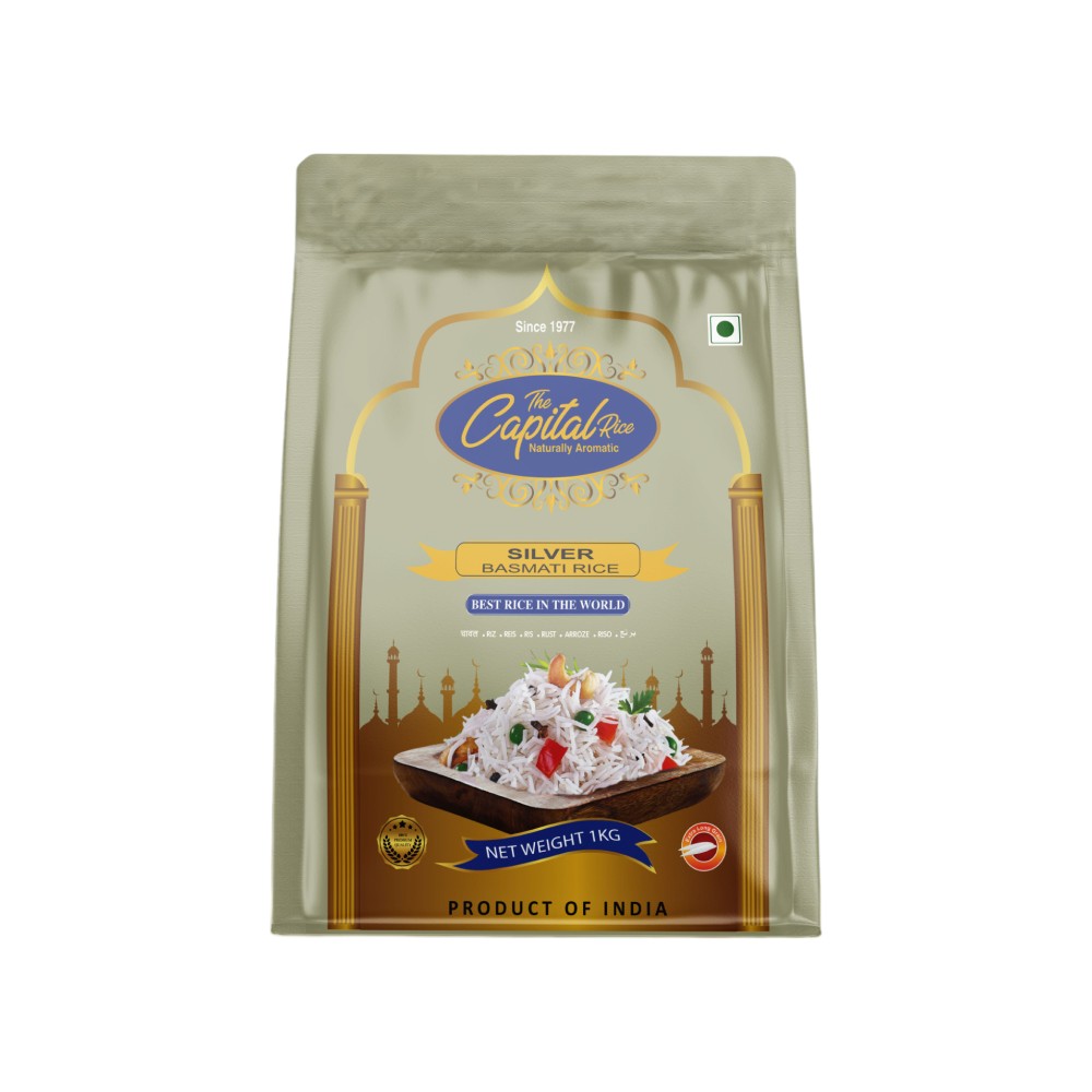 Capital Rice Capital Silver Steam Basmati Rice (Long Grain) Price - Buy Online at ...