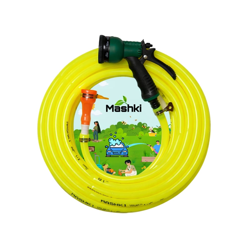 Mashki Mashki Flexible Water Hose Pipe with Water Spray Gun Price - Buy Online ...