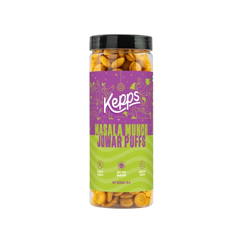Munch Puffs Kepps Masala Munch Jowar Puffs Price - Buy Online at Best Price in India