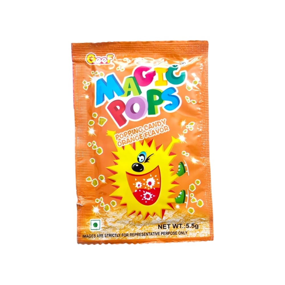 Magic Pops Orange Popping Candy Price - Buy Online at Best Price in India