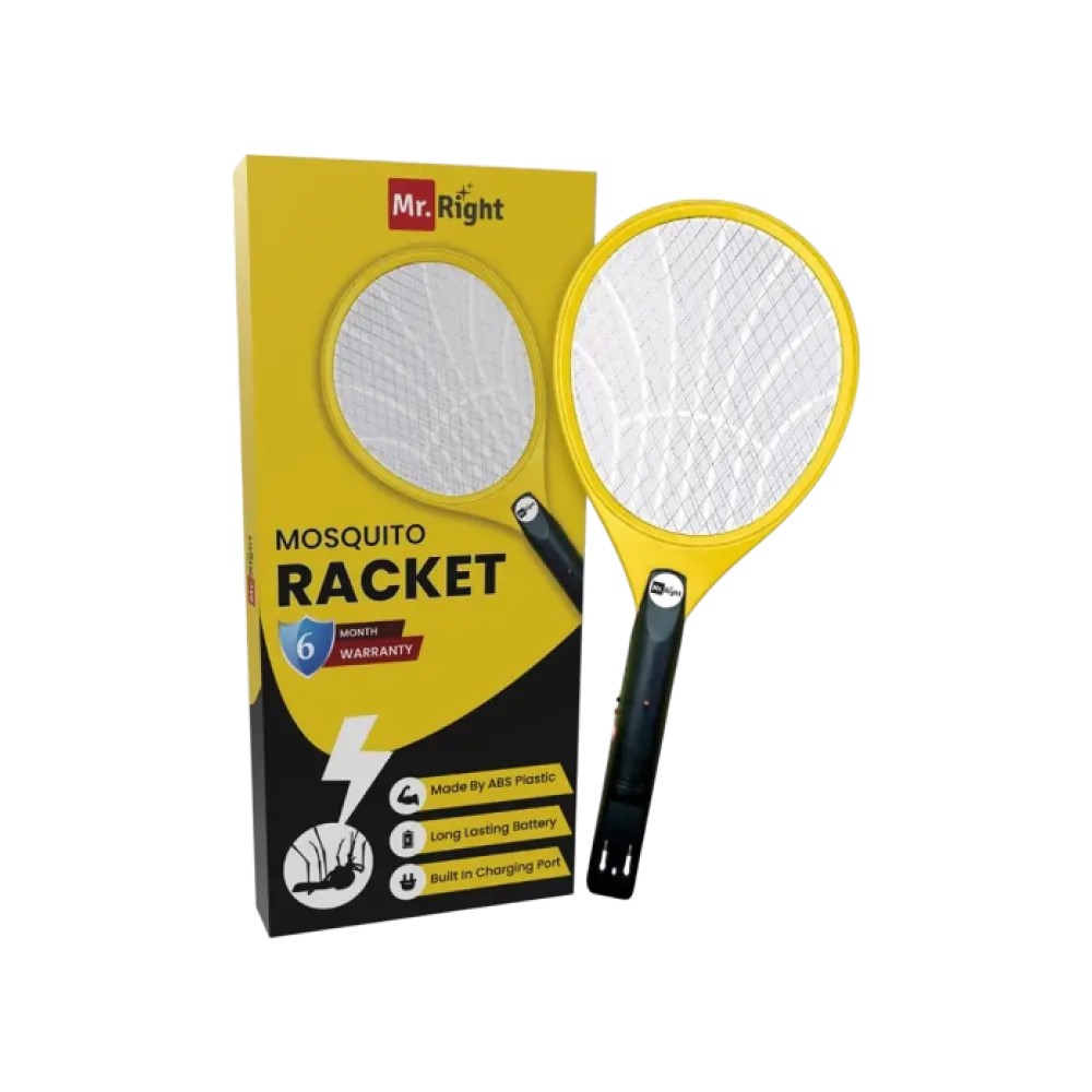 Mr. Right Rechargeable Anti Mosquito Racquet (Colour may vary) Price ...