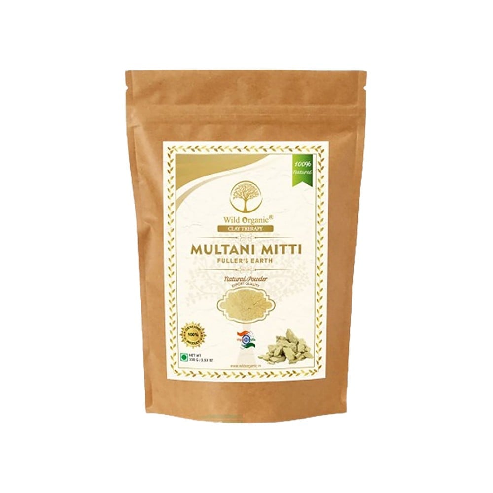 Wild Organic Multani Mitti Powder Price - Buy Online at ₹188 in India