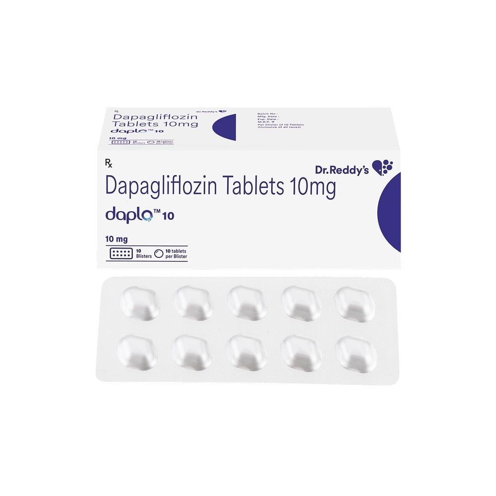 Daplo 10mg Strip Of 10 Tablets Price - Buy Online at ₹212 in India