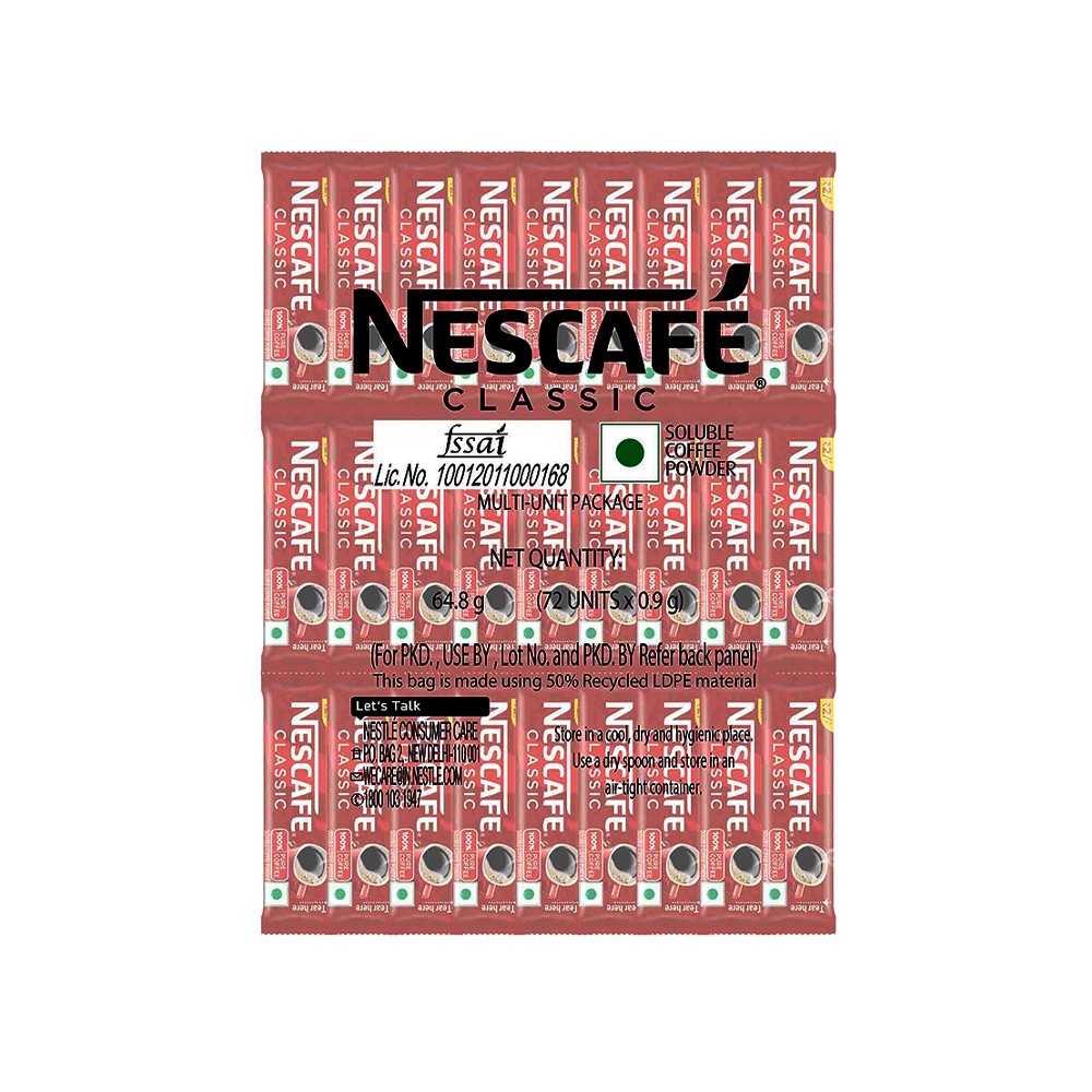 Nescafe Machine Powder Nescafe Classic - 100% Pure Instant Coffee Powder Price - Buy Online at ...