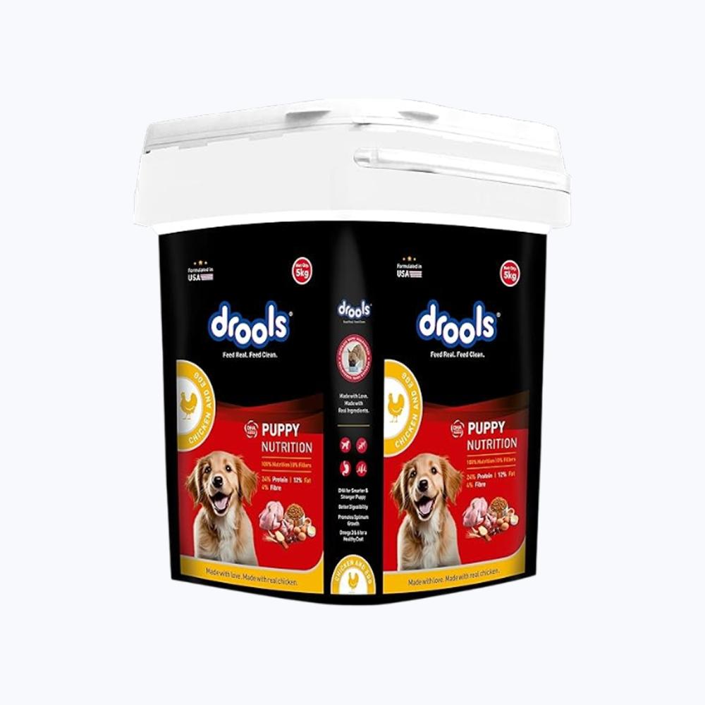 Chicken & Egg Dry Puppy Food (Inside Container)