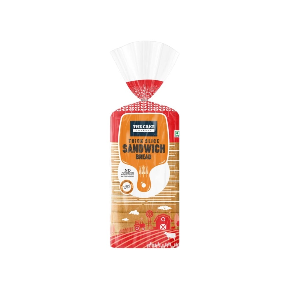 Bread 425 The Cake Company Thick Slice Sandwich Bread Price - Buy Online at Best ...