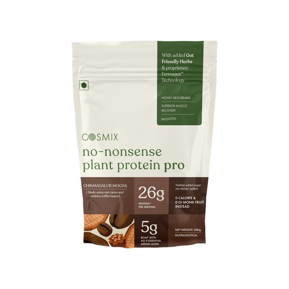 Cosmix No- Nonsense Pro Plant Protein (Chikmagalur Mocha) Price