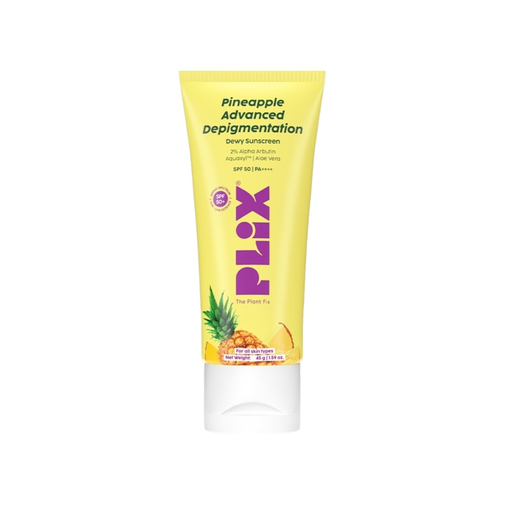 Plix Pineapple Advanced Depigmentation Dewy Sunscreen 50ml SPF 50 - Image 1