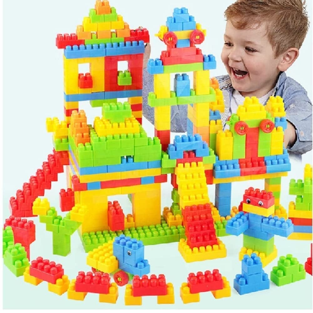 FunBlast DIY Plastic Blocks Building Set Price - Buy Online at Best ...