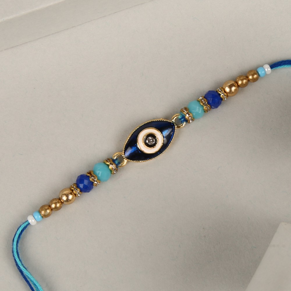 Evil-Eye Beaded Rakhi by Shree Rakhi Price - Buy Online at Best Price ...