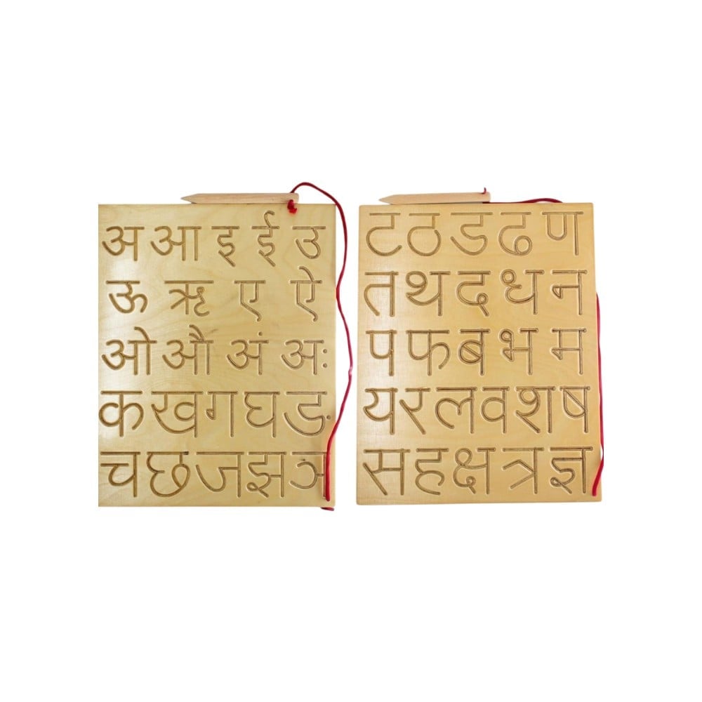 FunBlast Hindi Alphabet Practice Trace Board for Kids Price - Buy ...