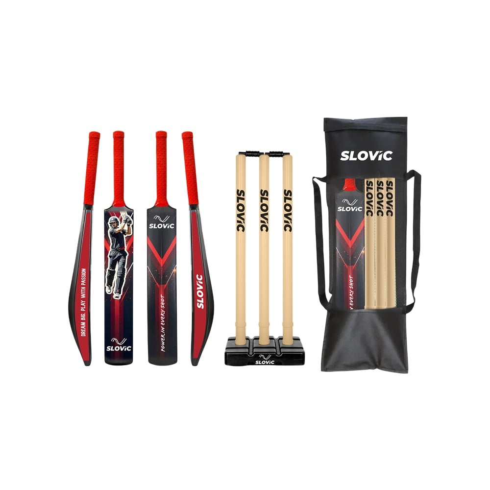 Wiket Kit Slovic Kids Cricket Kit & Wicket Set Price - Buy Online at Best Price ...