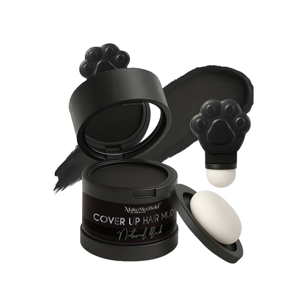 MakeMeeBold Cover Up Mud Hairline Powder (Natural Black) Price - Buy ...