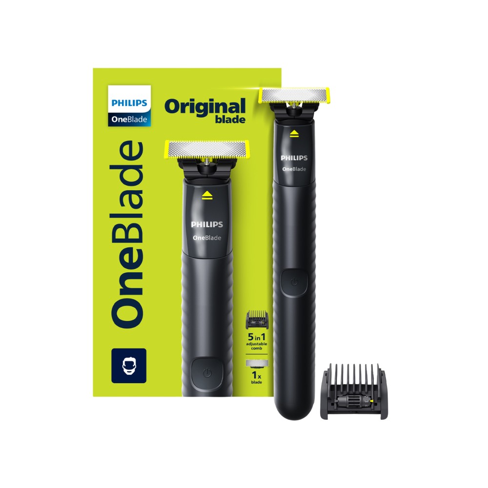Phillps Razorbeard Philips 5 in 1 OneBlade Hybrid Razor & Beard Trimmer (Black) Price ...