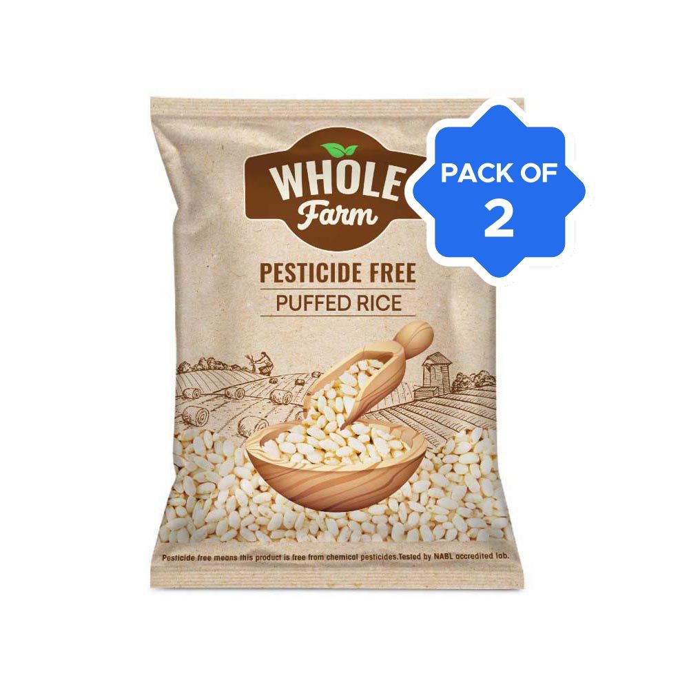Pollenless Rice Whole Farm Pesticide-Free Puffed Rice - Pack of 2 Price - Buy Online at ...