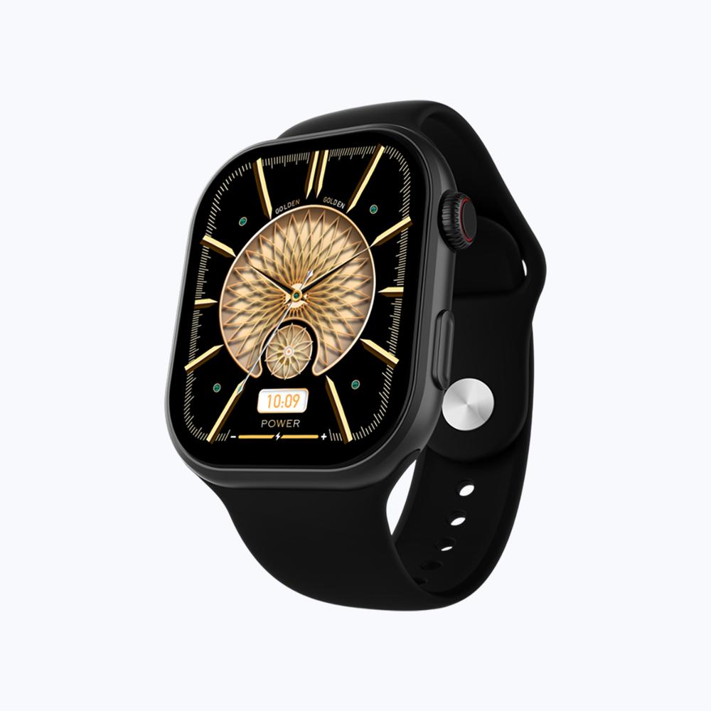 BSW215 Black Amoled Smart Watch (Black)