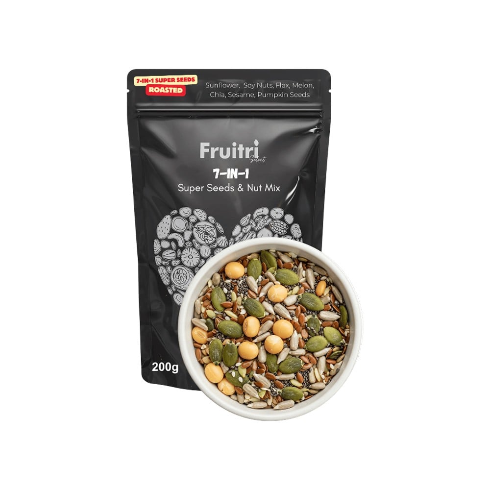 Fruitri 7 in 1 Roasted Super Seeds & Trail Mix Price - Buy Online at ...