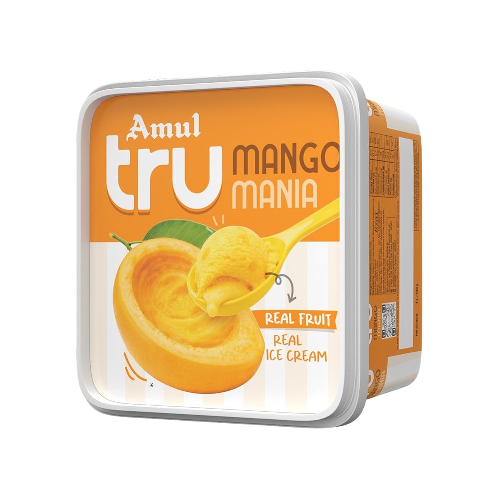Amul Tru Mango Mania Ice Cream Tub Price - Buy Online at ₹270 in India
