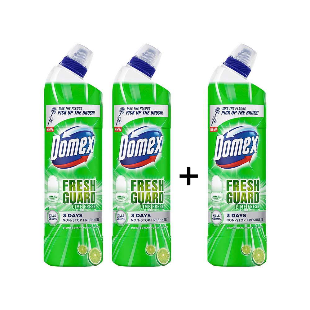 Domex Disinfectant Lime Fresh Toilet Cleaner - Buy 2 Get 1 Free Price ...