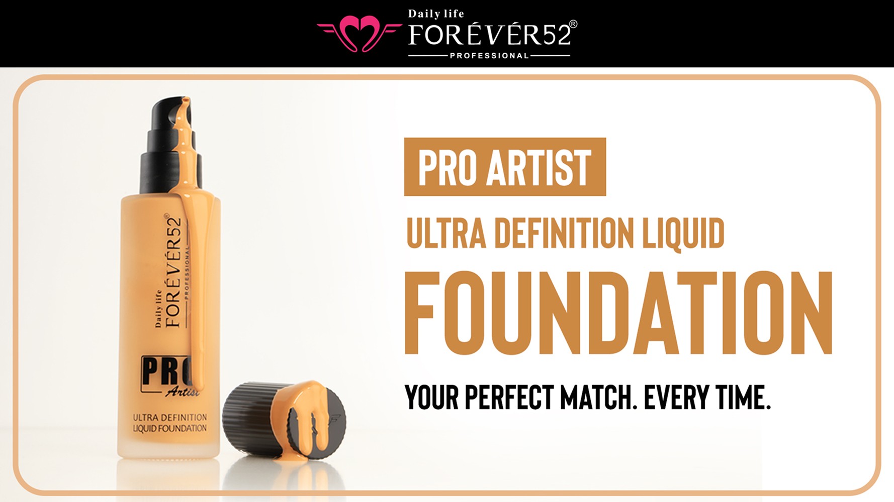 Daily life FOREVER52 Pro Artist Ultra Definition Foundation
