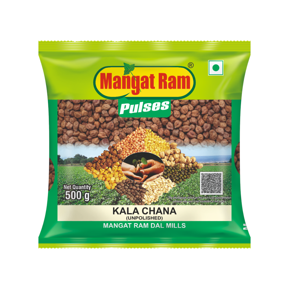 Mangat Ram Unpolished Kala Chana/Brown Chana - Fresh delivery in Aurangabad