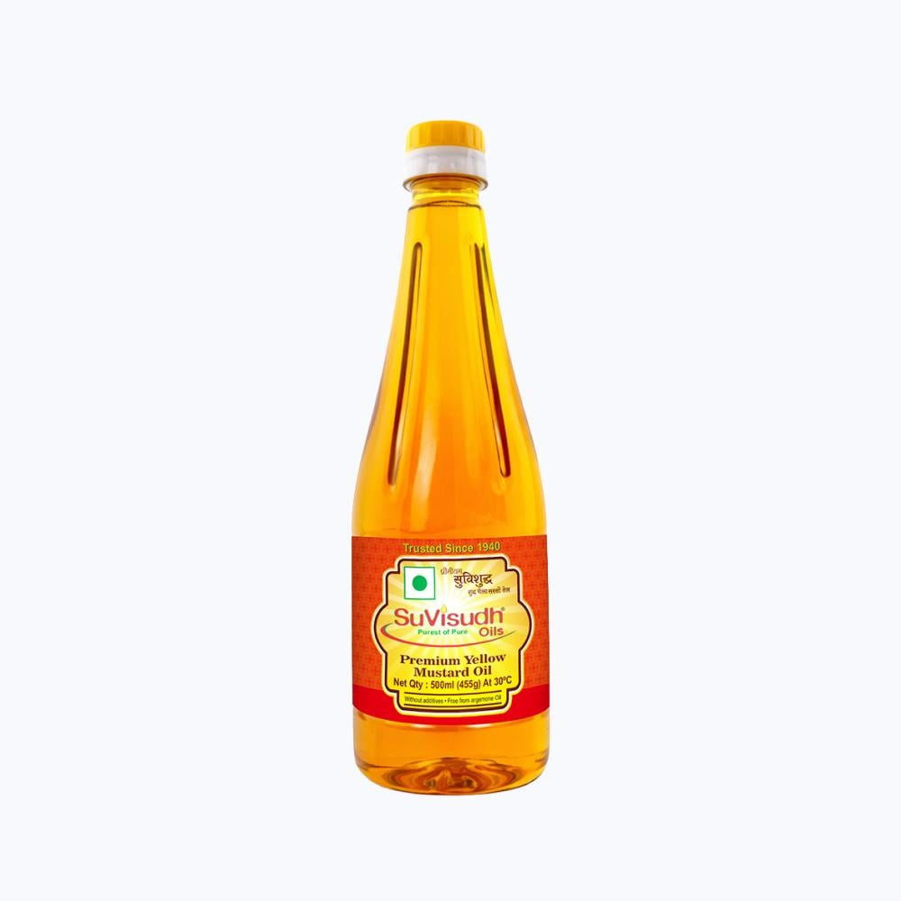 Cold Pressed Yellow Mustard Oil