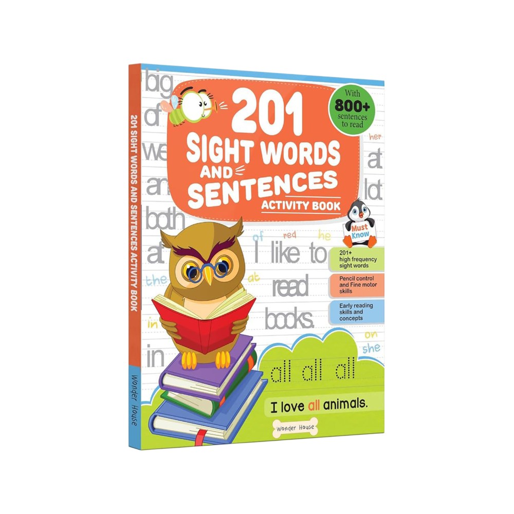 201 Sight Words and Sentences: Kids' Activity Book Price - Buy Online ...