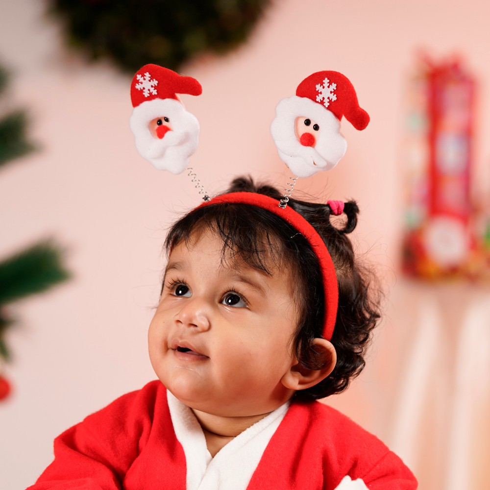 Christmas Santa Head Band (Red) - JingleCrafts Price - Buy Online at ...