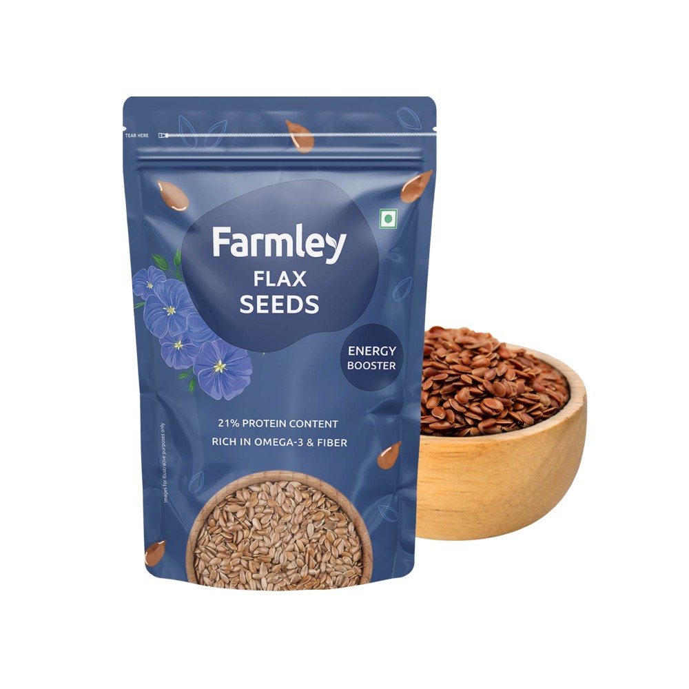 Farmley Premium Flax Seeds Price - Buy Online at ₹64 in India