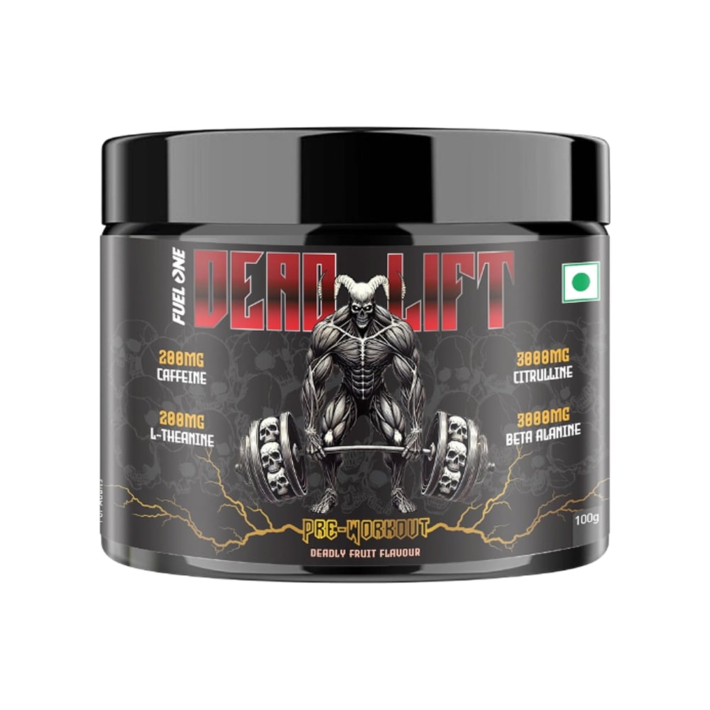 Fuel One Dead-Lift Pre Workout Powder (Deadly Fruit) 100 g