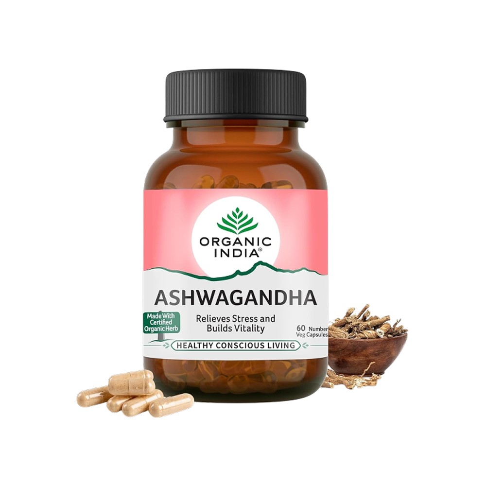 Organic India Ashwagandha Capsules Price - Buy Online at ₹225 in India