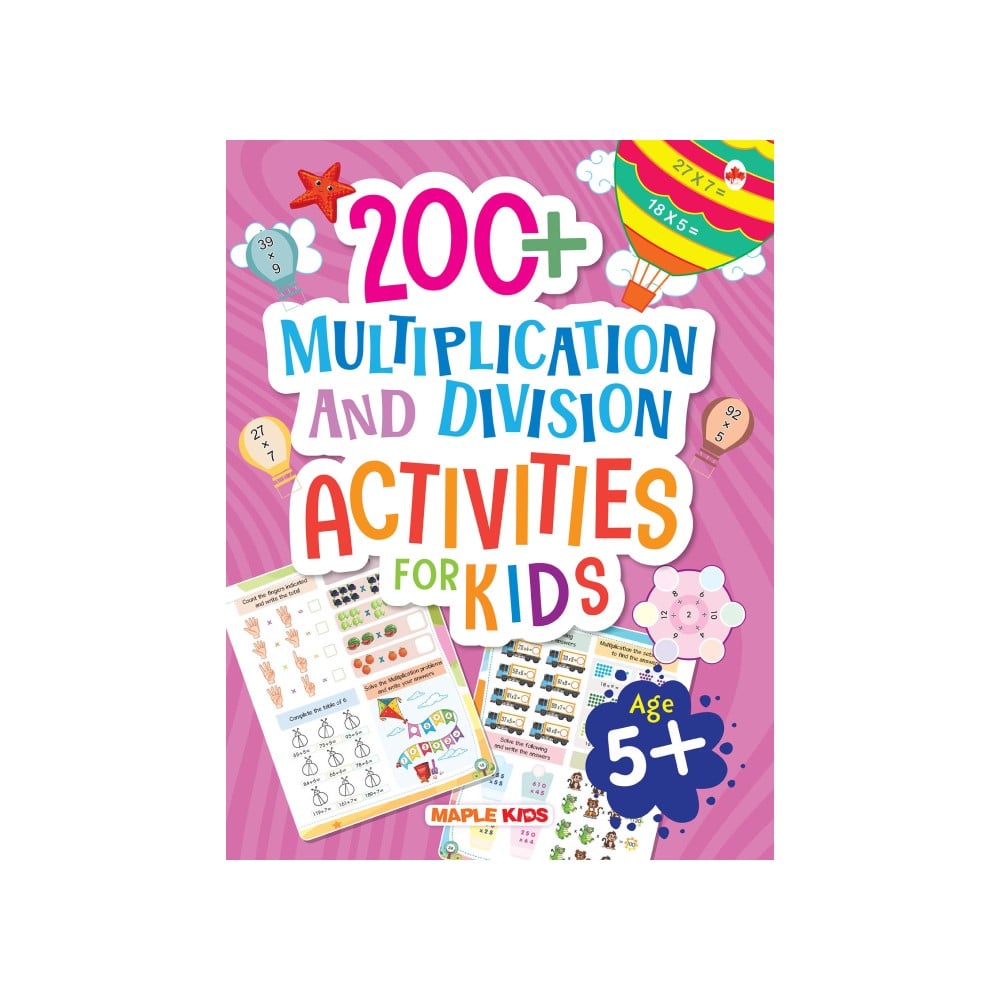 200+ Multiplication and Division Activity Book Price - Buy Online at ...