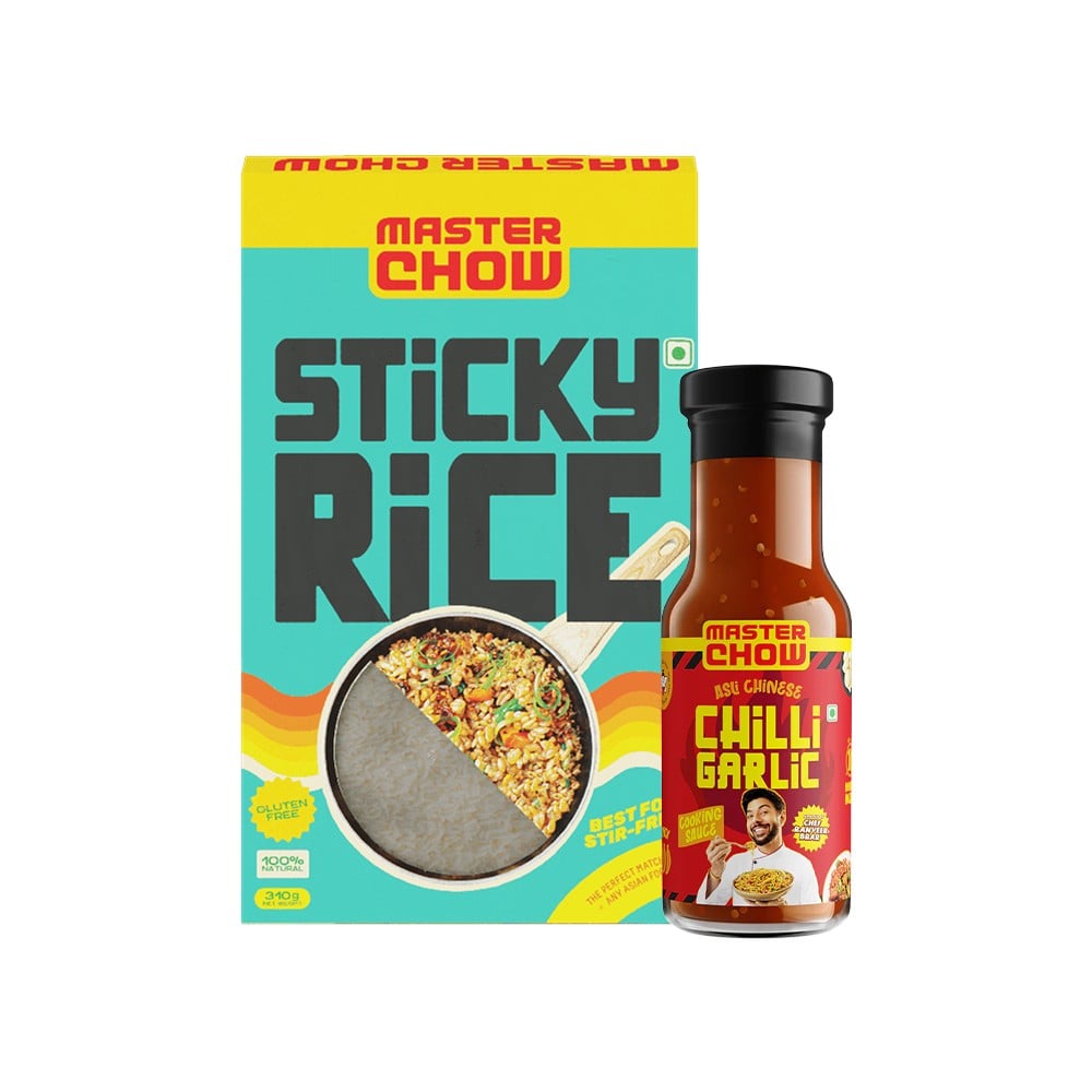 MasterChow Sticky Rice (Short Grain) + Chilli Garlic Sauce Combo Price ...