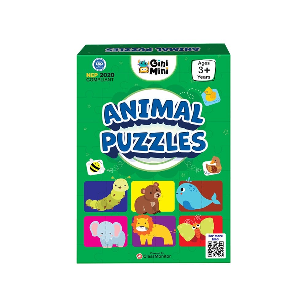 GiniMini Animal Puzzle Price - Buy Online at Best Price in India
