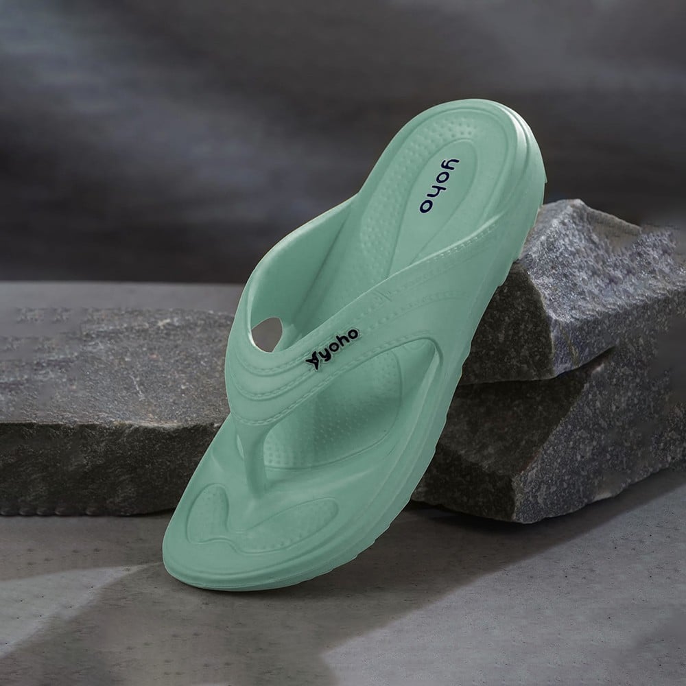 Yoho Drizzle Women's Slippers (Green) Price - Buy Online at Best Price ...