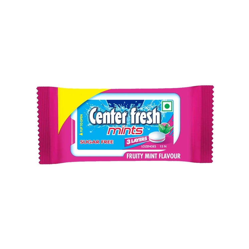 Center Fresh Sugarfree Fruity Mint Candies Price - Buy Online at Best ...