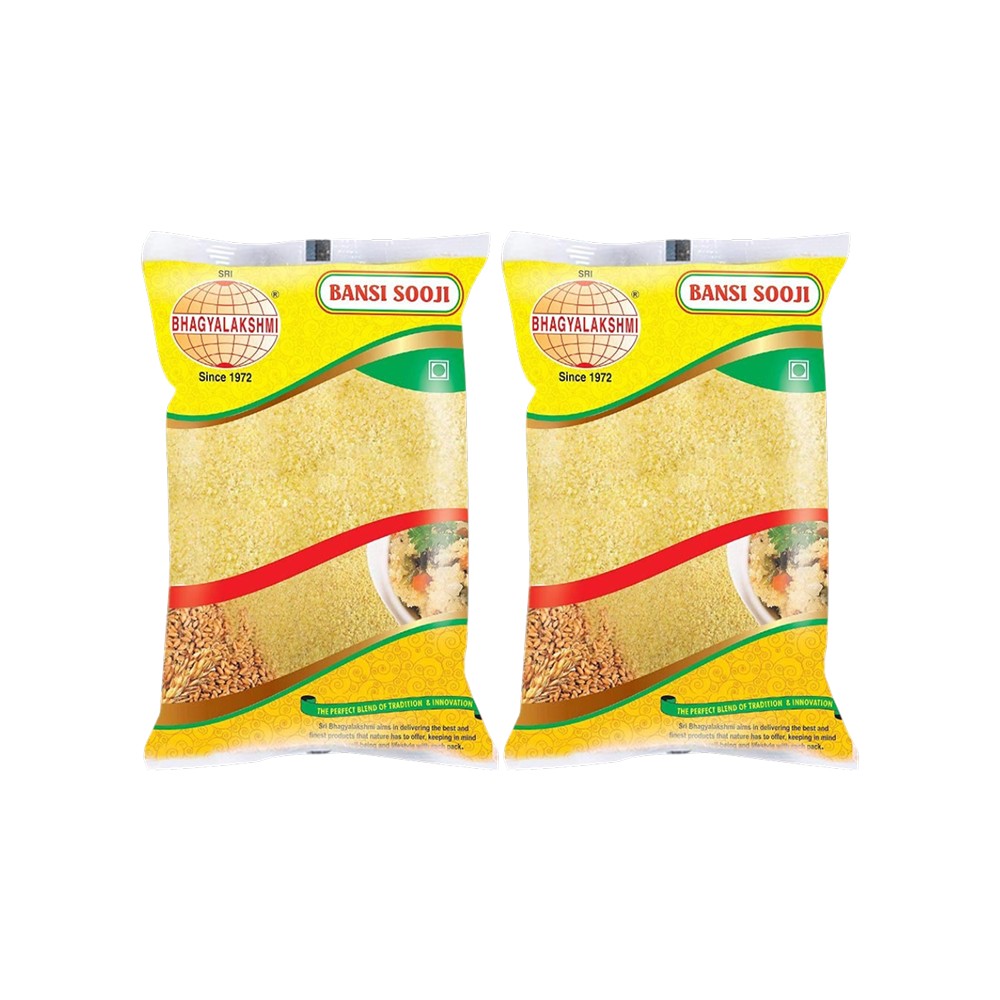 Bhagyalakshmi Bansi Sooji/Rava - Pack of 2 Price - Buy Online at Best ...