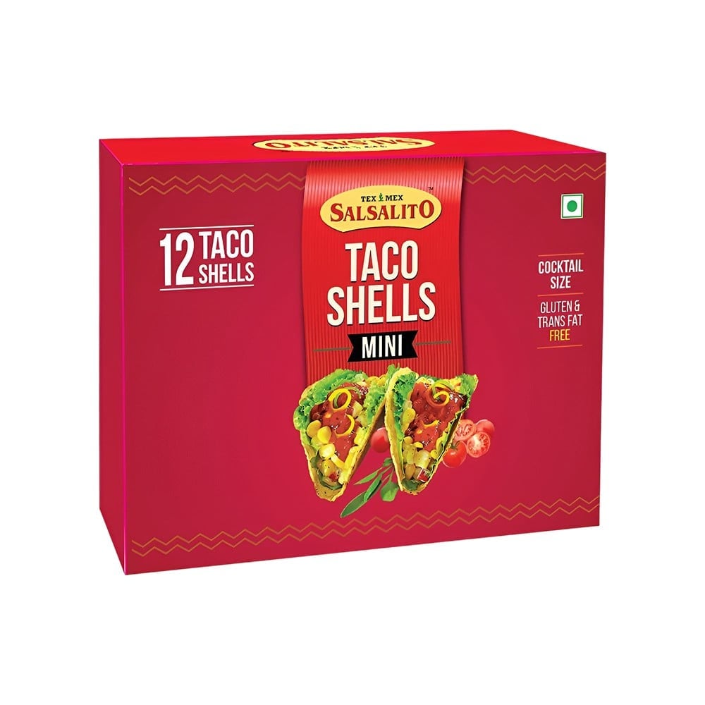 Salsalito Mini Taco Shells Price - Buy Online at ₹110 in India