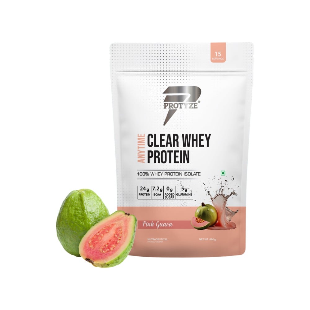 Protyze Clear Whey Protein (Pink Guava) Price - Buy Online at Best ...