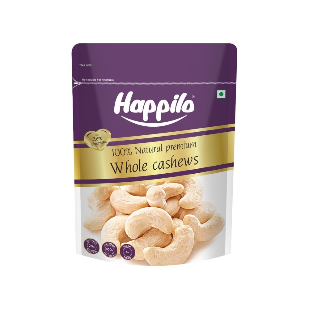 Happilo 100% Natural Premium Whole Cashew