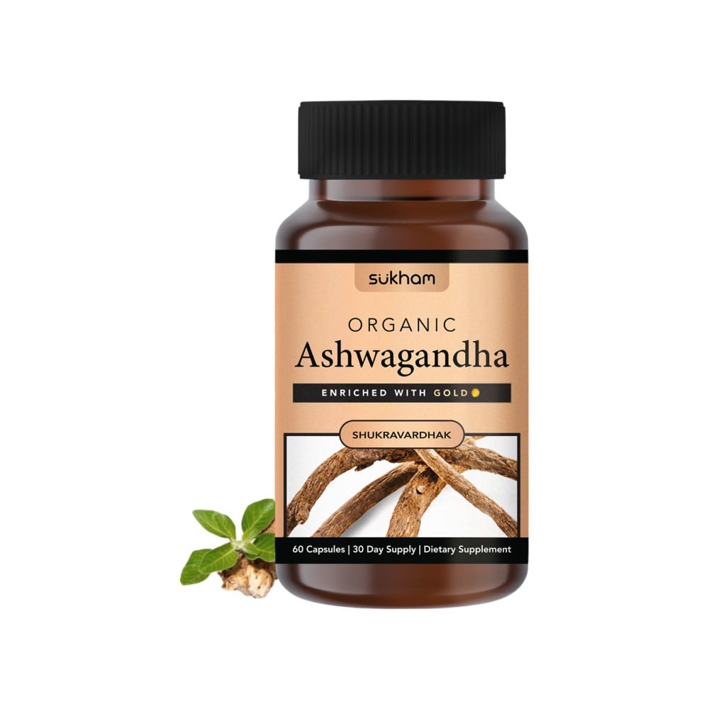 Sukham Organic Ashwagandha Capsules Price - Buy Online at Best Price in ...