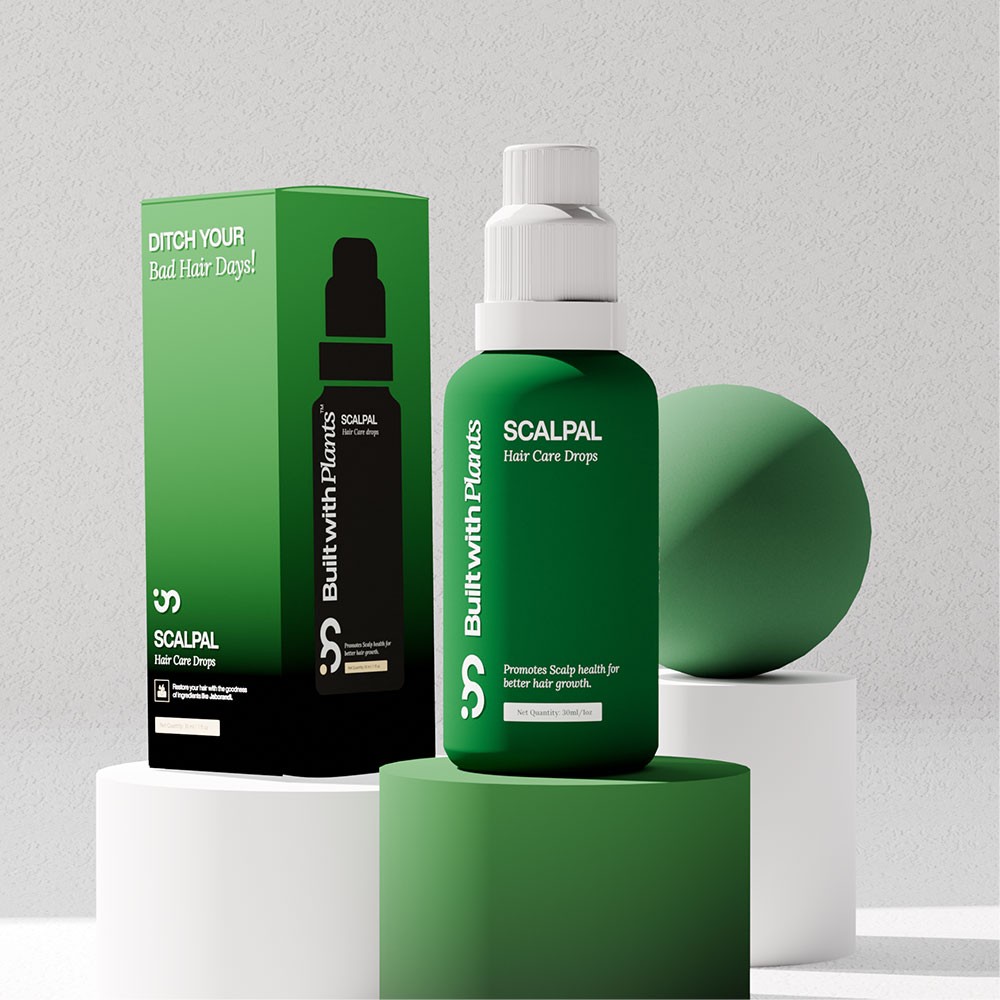 Built With Plants Scalpal Anti Hair Fall Drops