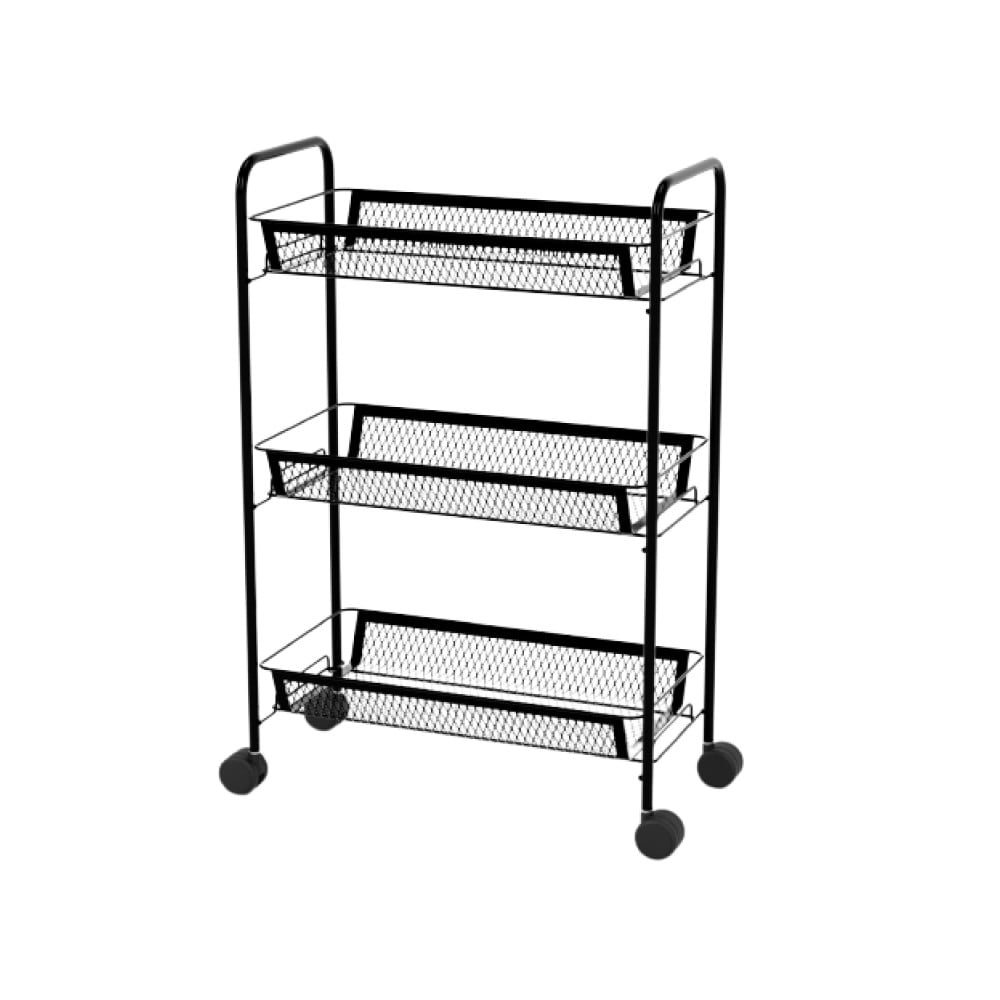Steel Racks Stepped Lifelong 3 Tier Multipurpose Kitchen Trolley (Steel) Price - Buy Online ...