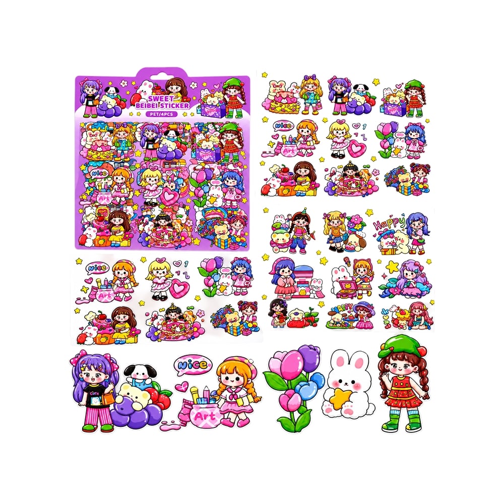 Sticker Paze FunBlast Aesthetic Sticker Sheets Price - Buy Online at Best Price in India