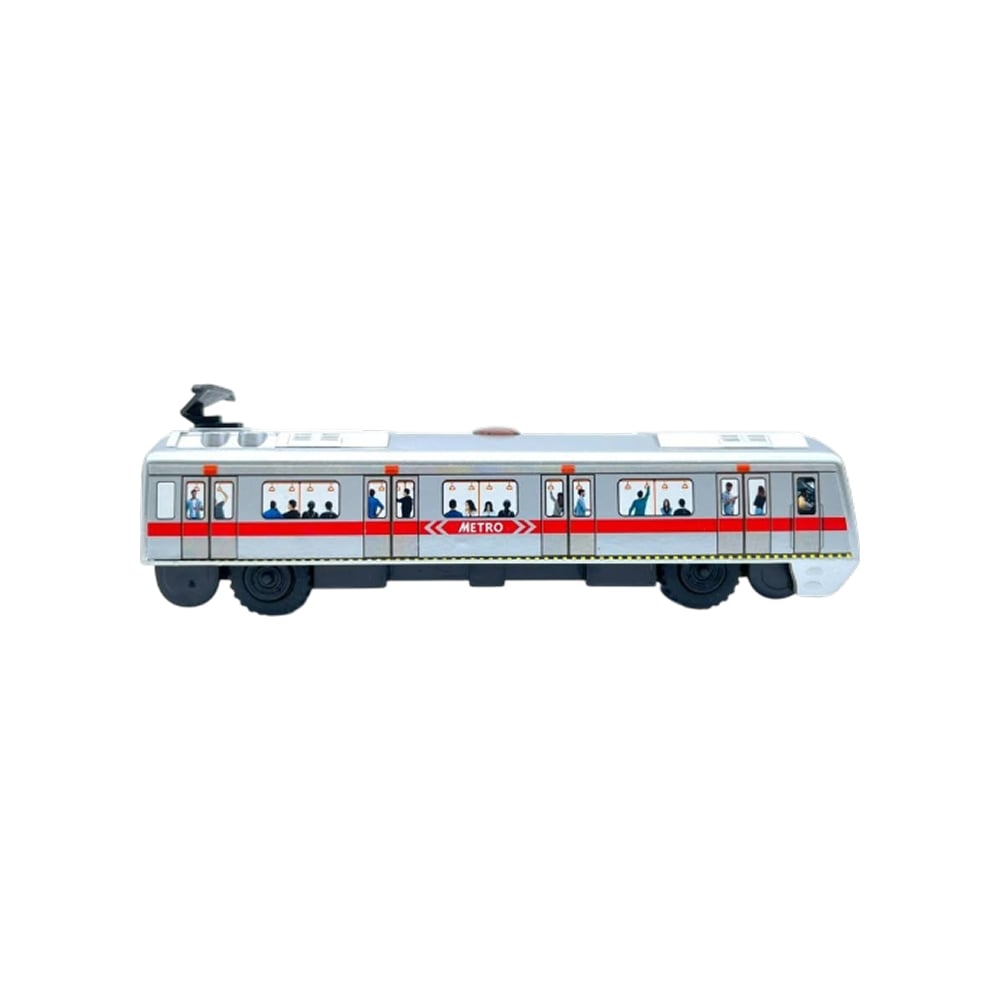Centy Toys Metro Pull Back Toy Train (Silver) Price - Buy Online at ...