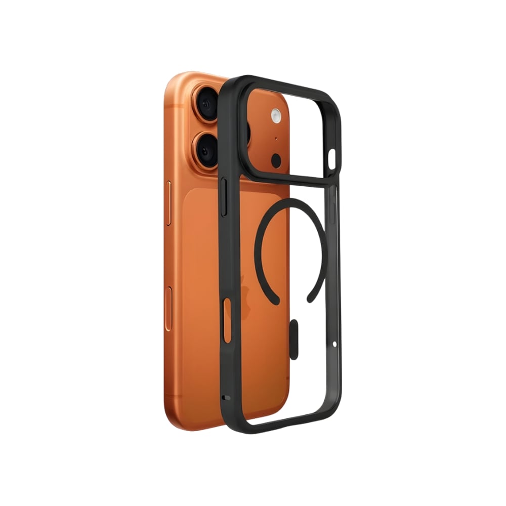 VEROX iPhone 17 Pro & 18 Pro Mobile Cover (Black, Transparent) Price ...