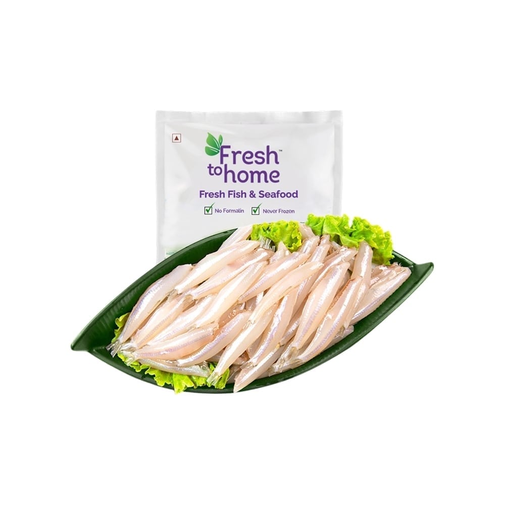 Nattholy Fish FreshToHome Anchovy / Natholi Whole Cleaned Fish Price - Buy Online at ...