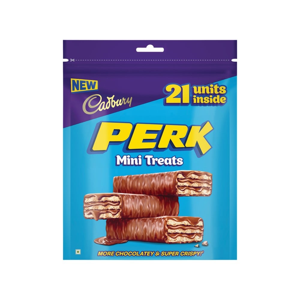 Perk 90 Cadbury Perk Mini Treats Coated Wafer Chocolate Price - Buy Online at ...