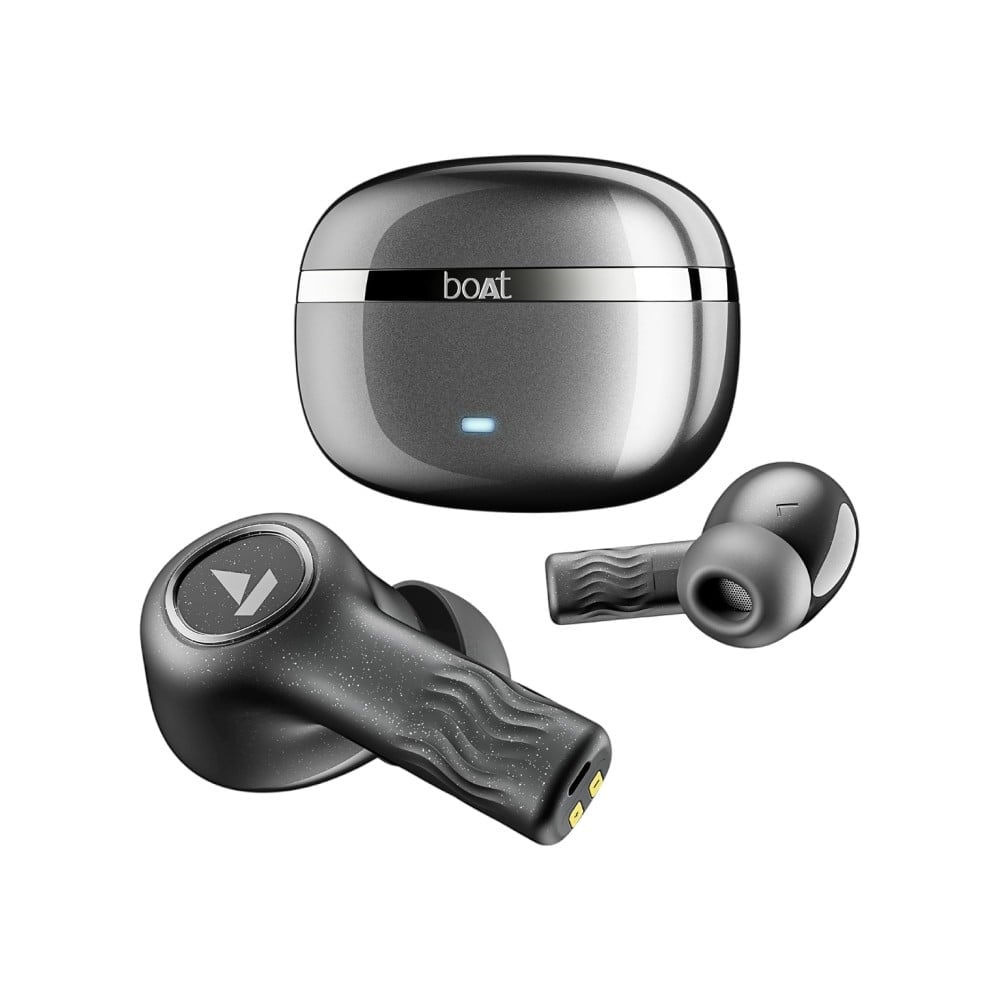 boAt Nirvana Ion ANC TWS Earbuds (Crystal Black) 1 Pieces